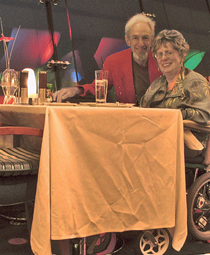 travel disabled wheelchair nancy nate dubai burj restaurant2